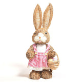 Simulation Papyrus Easter Rabbit Decoration Home