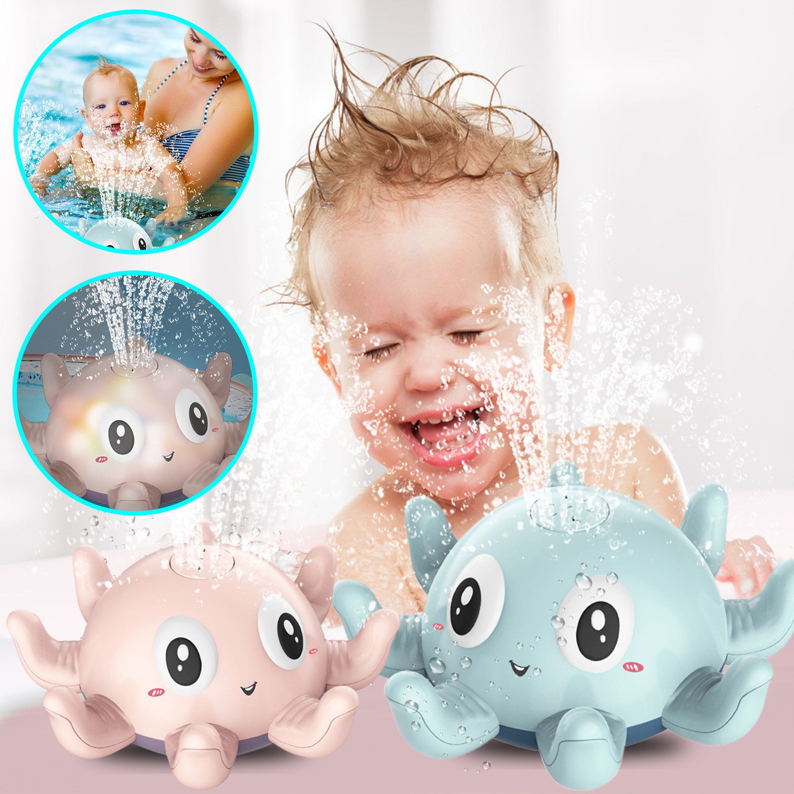 Children's Automatic Water Spray Bath Toys