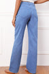 Full Size Raw Hem Wide Leg Jeans - Minihomy