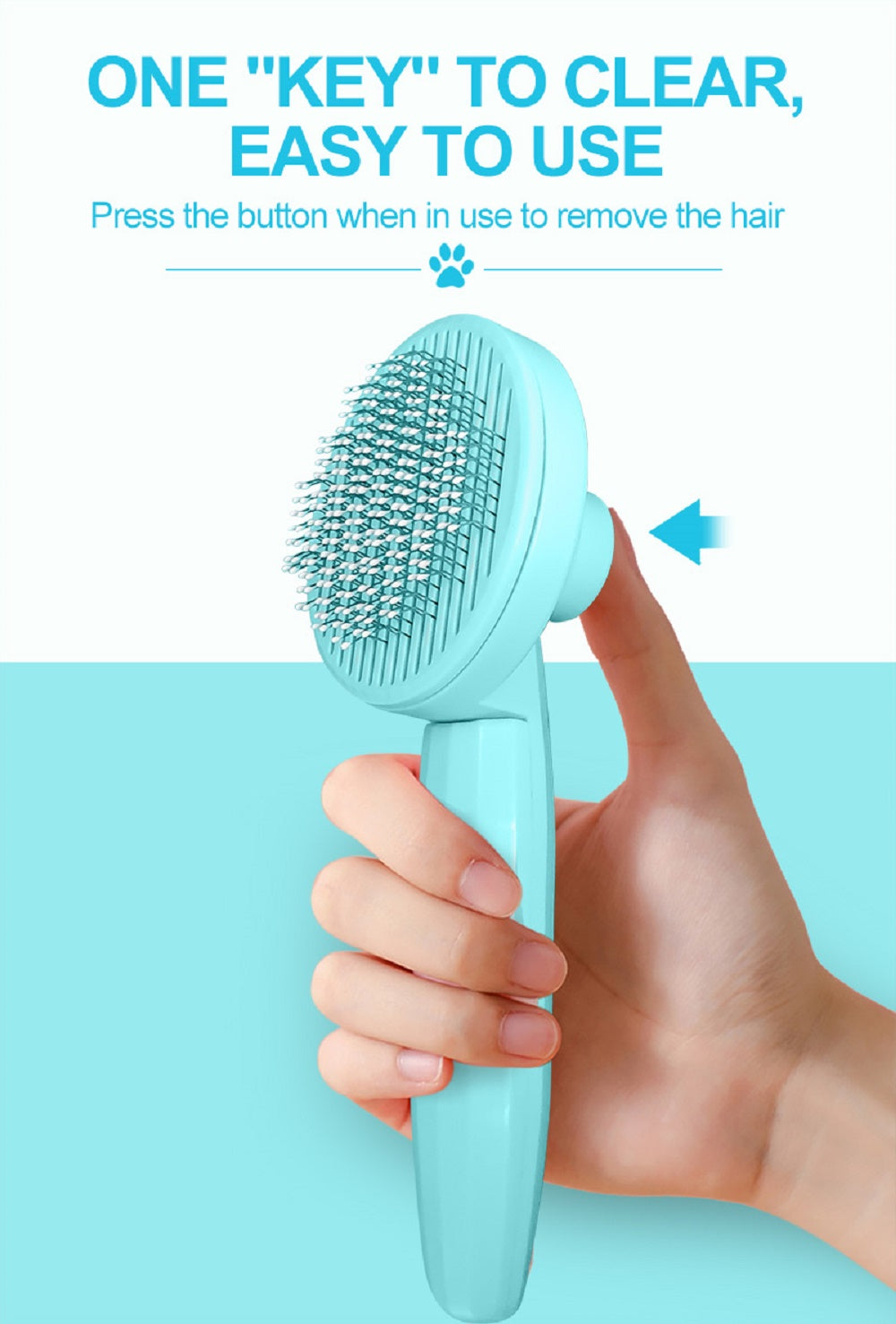 Cat Grooming Pet Hair Remover Brush Accessories Supplies - Minihomy