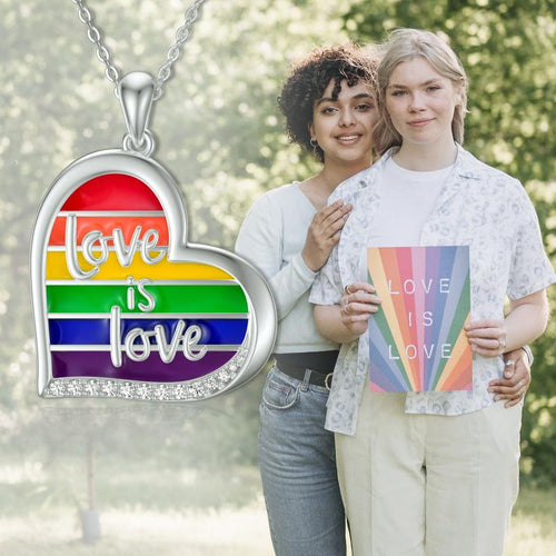 Love is Love Jewelry: A beautiful piece of jewelry that celebrates love in all its forms