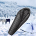 Winter Goose Down Mummy Down Cotton Sleeping Bag