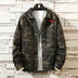 Mens Camouflage Denim Jeans Jacket & Coats - Minihomy