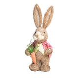 Simulation Papyrus Easter Rabbit Decoration Home