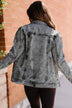 Acid Wash Distressed Denim Jacket - Minihomy