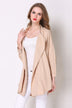 Full Size Open Front Longline Trench Coat - Minihomy