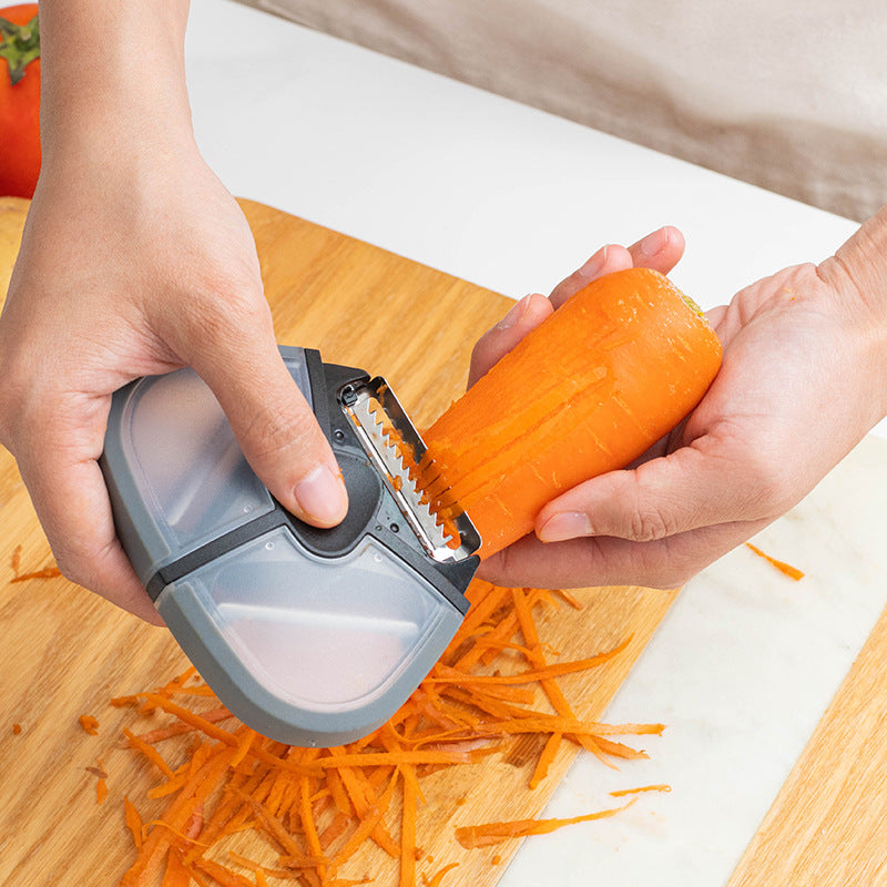 Three-in-one Multi-function Paring Knife Fruit Peeler Potato Melon Planer Kitchen Tool