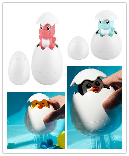 Bath Toy Raining Cloud Duck Egg Children's Bathroom Shower Baby Water Toys