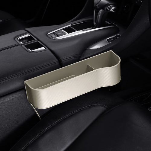 Car Organizer Seat Gap Storage Box PU Case Pocket Car Seat Side Slit For Wallet Phone Coins Cigarette Keys Cards Auto Universal