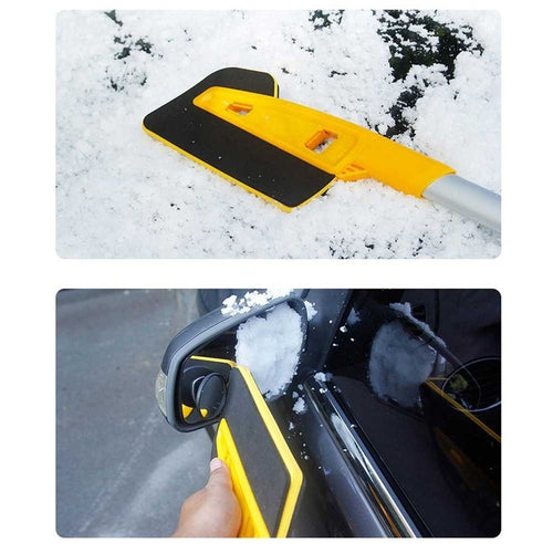 Car EVA Snow Shovel Multifunctional Snow Shovel Long Rod Deicing Ice Sweep Tool