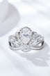 1.5 Carat Moissanite Crown-Shaped Ring - Minihomy