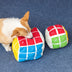 Pet Rubik's Cube Sniffing Toy Difficult Cat Dog Puzzle Hidden Food Cube Ball