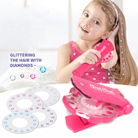 Cross-border Blinge Drilling Rig Modeling Tool Girl Toy Diamond Supplement Set