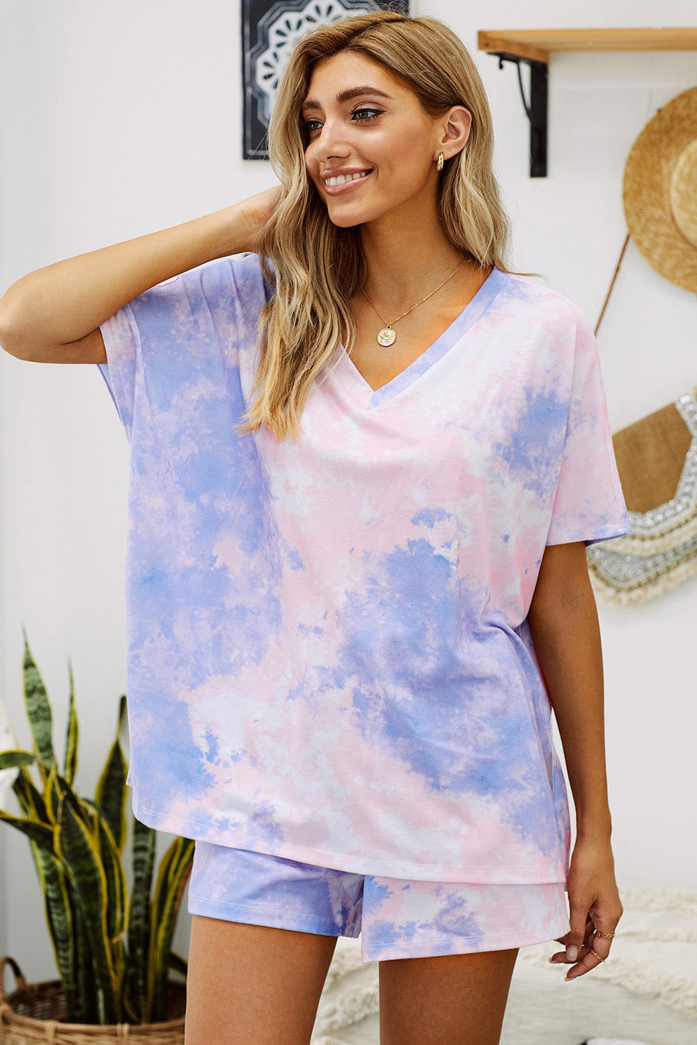 Twist Tie Dye Lounge Set - Minihomy