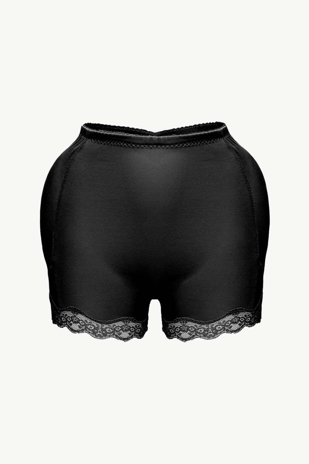 Full Size Lace Trim Shaping Shorts - Minihomy