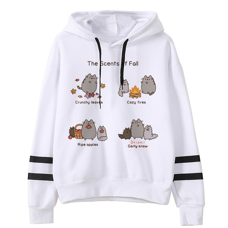 Fleece Hoodie - Loose Casual Hoodie - Minihomy