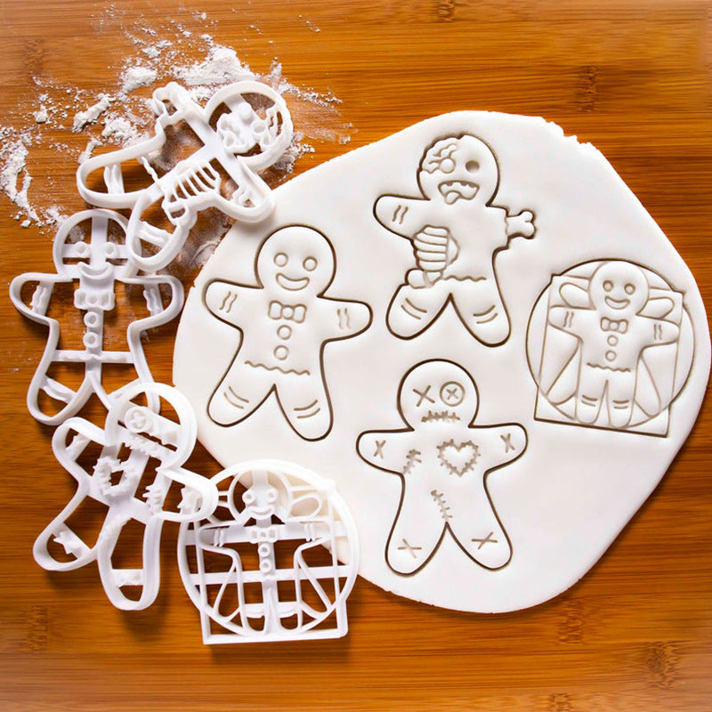 Personality Cartoon Christmas Biscuit Mold