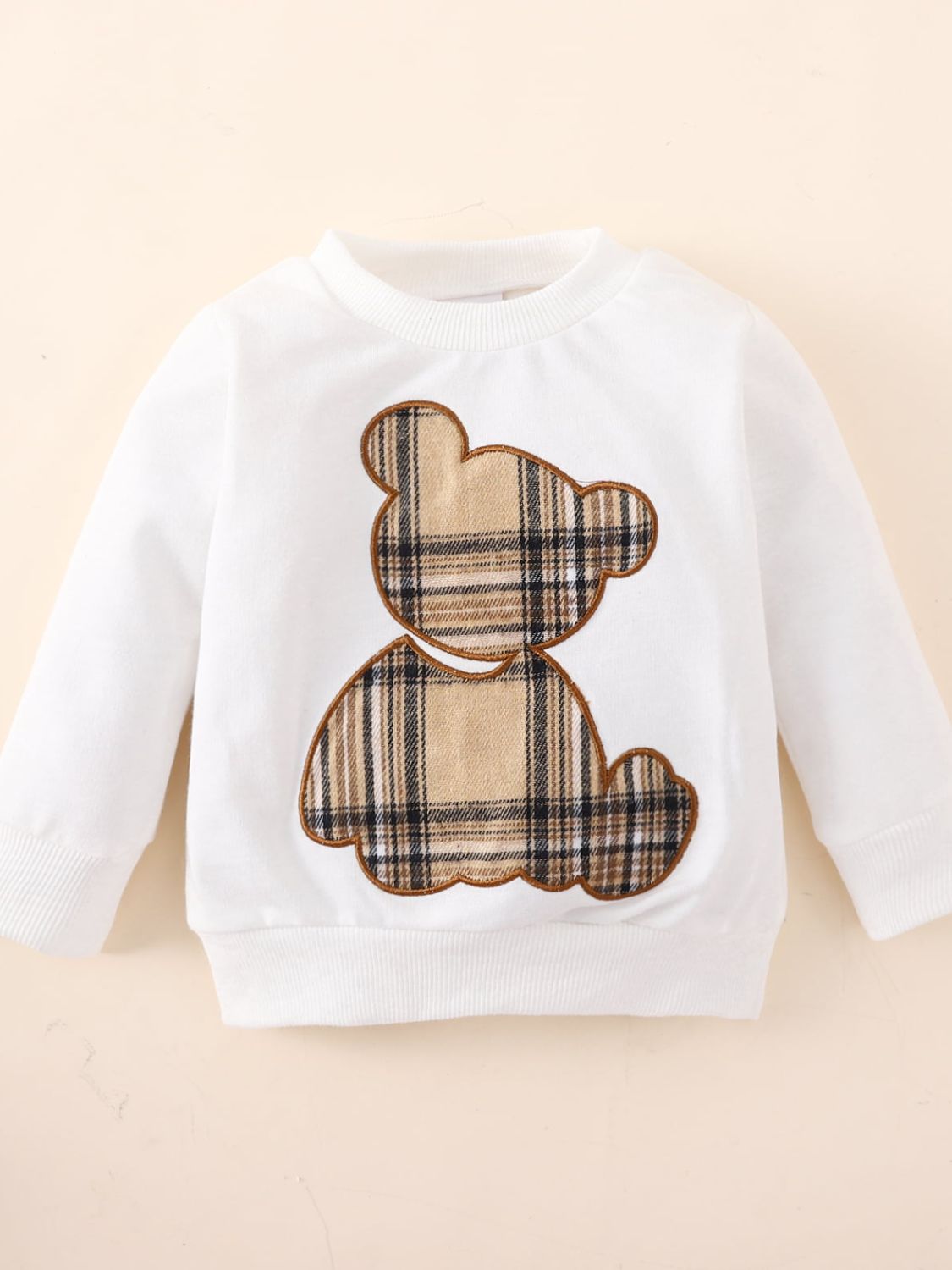 Baby Bear Graphic Sweatshirt and Joggers Set - Minihomy