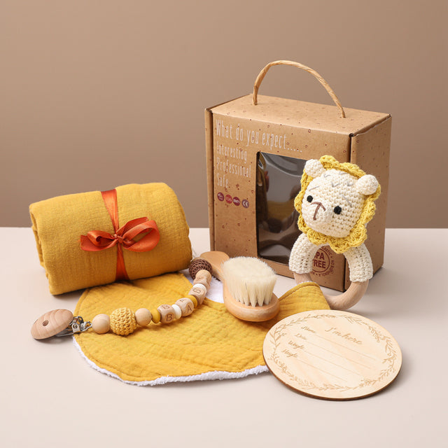 Bopoobo 1Set Bath Toys Set Kid Swaddle Wrap Baby Milestones