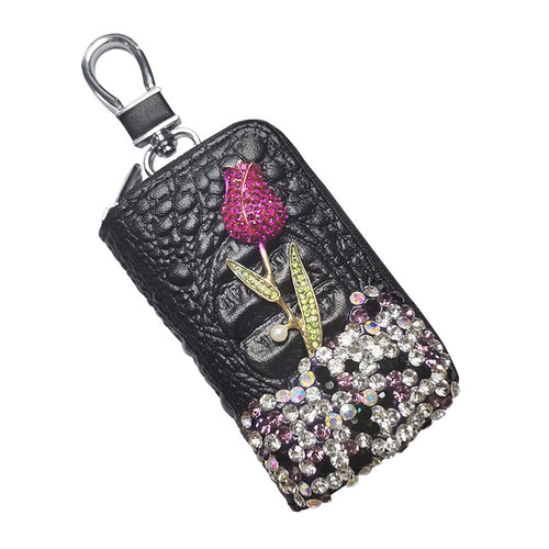Flower-shaped Car Keychain Is Suitable  Remote Control Accessories