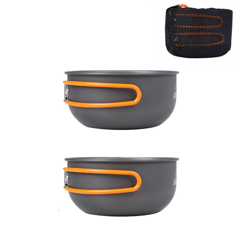 Outdoor Aluminum Alloy Folding Bowl For Camping And Portable