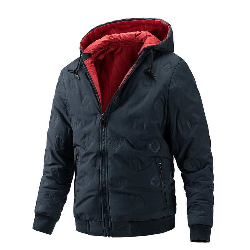 Men's Cotton Double-sided Wear Jacket - Minihomy