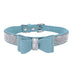 Rhinestone Bow Pet Dog Collar Leash - Minihomy