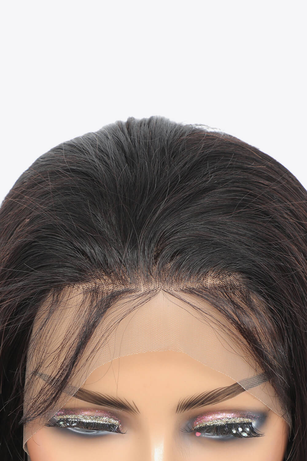 18" 13x4 Lace Front Wigs Virgin Hair Natural Color 150% Density - Minihomy