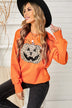 Halloween Leopard Jack-O-Lantern Sweatshirt - Minihomy