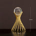 Nordic Light Luxury Metal Crystal Ball Ornaments Creative Home Decor - Minihomy