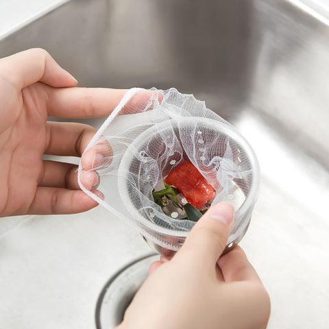 Household Simple Kitchen Sink Filter Mesh Waterproof Bag