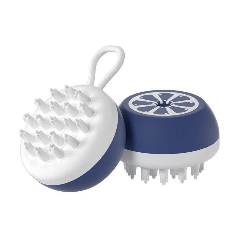 Pet Dog Cat Bath Brush 2-in-1 Pet SPA Massage Comb Soft Silicone Pet Shower Hair