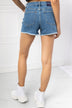 Judy Blue Full Size Celine Embroidered Star Cutoff Shorts - Minihomy