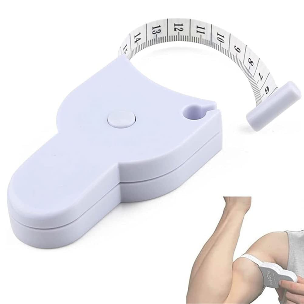 Self-tightening Measure Tape 150cm 60 Inch - Body Waist Keep Fit Sewing Tailor Measurement Tools