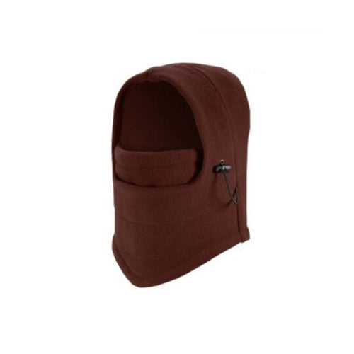 Windproof Hat With Mask Unisex Ski Hat Mens Winter Fleece Wrapped Warm Hat