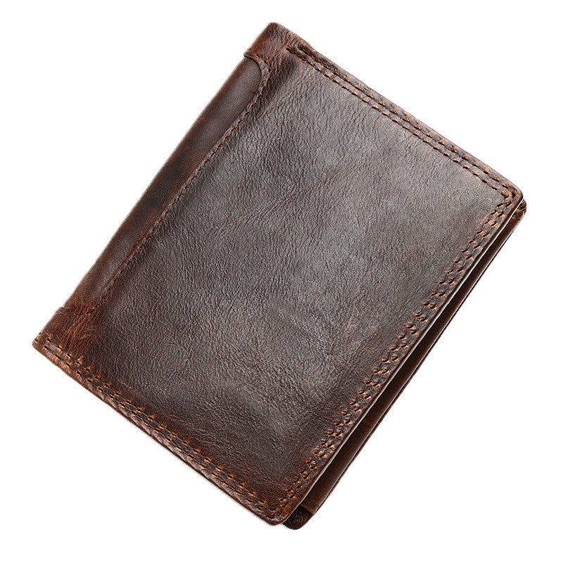 Men's Business Vintage Leather Wallet