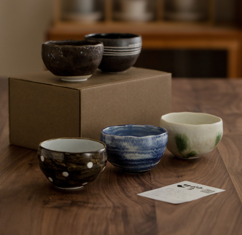Tableware Gift Box Set Japanese-style Household Heat-resistant Ceramic Soup Bowl