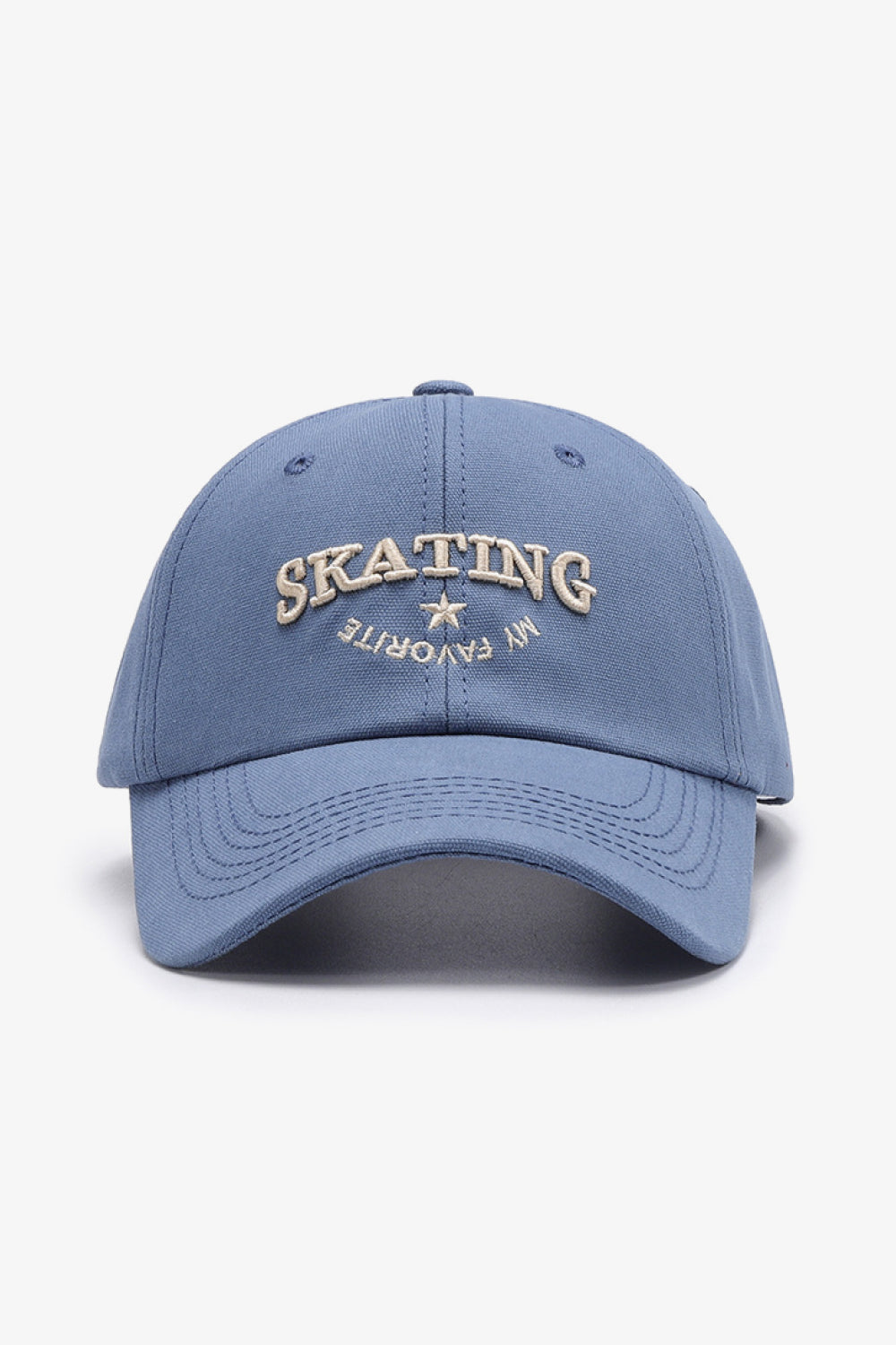 SKATING Letter Embroidery Baseball Cap