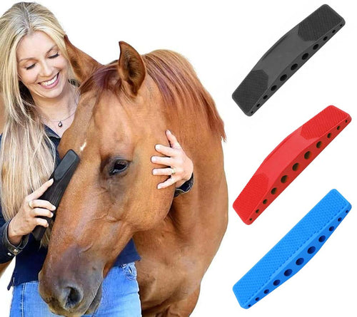 Pet Brush for  Horses and  Dogs 6 In 1 Shedding Grooming Massage