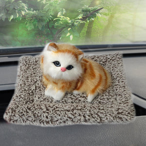 Cute Simulation Called Cat Voice With Seat Cushion - Minihomy
