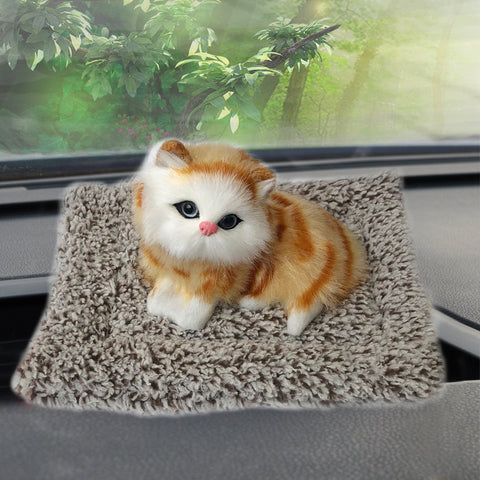 Cute Simulation Called Cat Voice With Seat Cushion