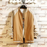 Men Casual Color Block Jacket - Minihomy