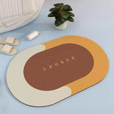 Entrance Door Mat Super Quick Drying Bathroom Carpet Modern Simple Non-Slip