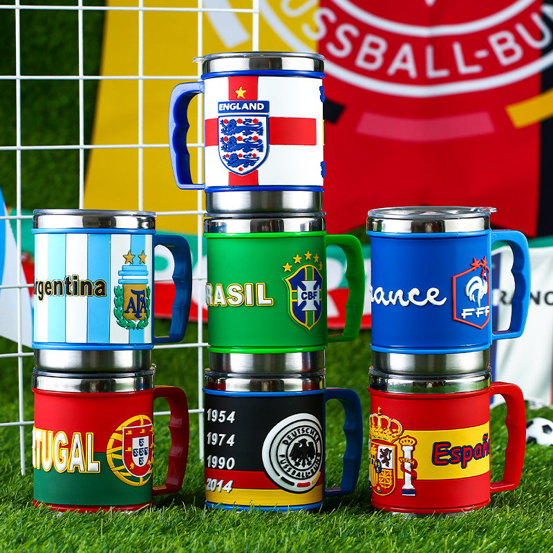 World Cup Soccer Mug Souvenirs Fans Small Gifts Event Prizes