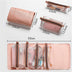 4 In 1 Cosmetic Bag For Women Zipper Mesh Foldable Makeup Bag - Minihomy