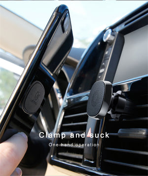 Baseus Magnetic Car Holder Air Outlet Phone Stand Holder Mount For iPhone X Xs XR Samsung S9 Magnet Mobile Phone Holder in car