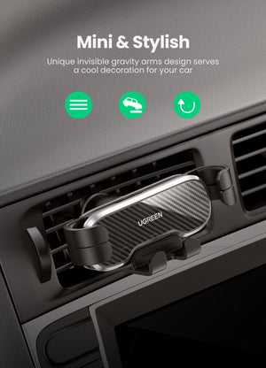 UGREEN Phone Holder for Phone in Car Air Vent Clip Mount Mobile Phone Holder GPS Stand for iPhone 13 12 Xiaomi Car Phone Holder