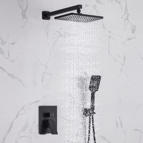 Thermostatic Shower Faucet Chrome Bathroom Shower Mixer Rain Shower System Bathtub Faucet Taps