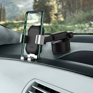 Baseus Gravity Car Phone Holder Suction Base Mount Universal Car Holder For Phone in Car Mobile Phone Holder Stand For iPhone