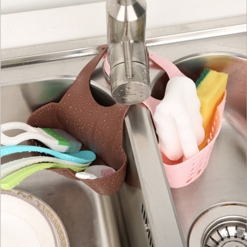 Drain Storage Tool Kitchen Sink Sponge Holder